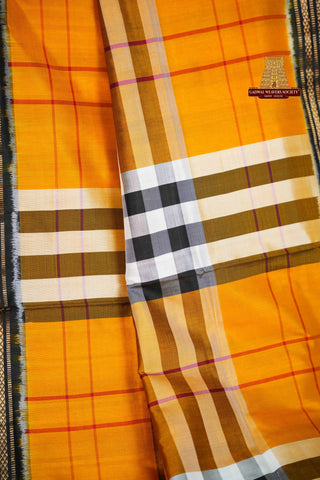 POCHAMPALLY IKKAT PURE SILK HANDLOOM SAREE
