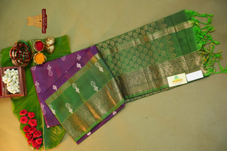 KANCHIPURAM PURE SOFT SILK SAREE