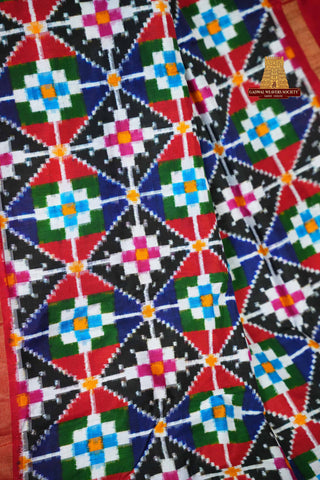 POCHAMPALLY PURE SILK HANDLOOM SAREE