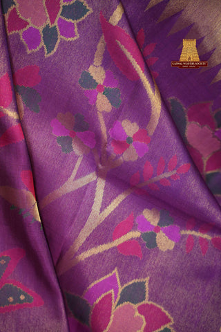 EXCLUSIVE KANCHIPURAM TISSUE HANDLOOM SAREE