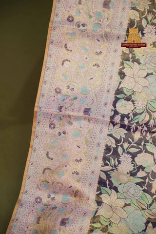 EXCLUSIVE KANCHIPURAM TISSUE BROCADE HANDLOOM SAREE