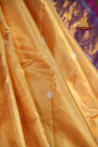 EXCLUSIVE GADWAL TISSUE PURE SILK HANDLOOM SAREE