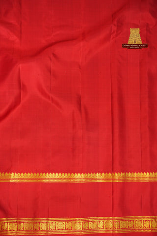 GADWAL PURE SILK HANDLOOM GAP BORDER SAREE