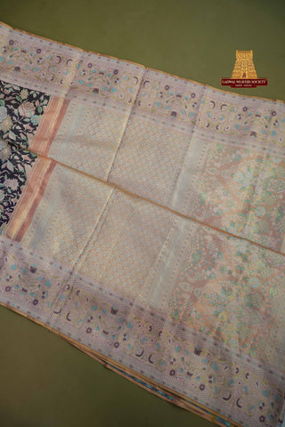 EXCLUSIVE KANCHIPURAM TISSUE BROCADE HANDLOOM SAREE