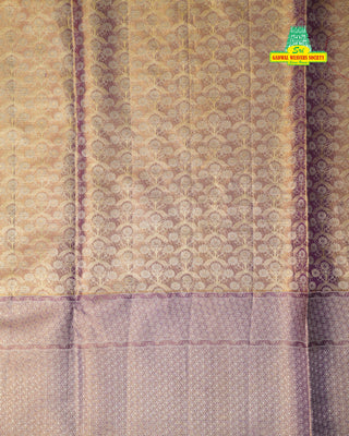 EXCLUSIVE KANCHIPURAM PURE SILK TISSUE MEENA SAREE