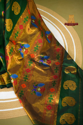 GADWAL PURE SILK PAITHANI HANDLOOM SAREE