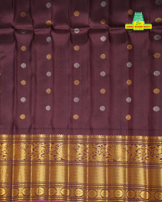 GADWAL PURE SILK BIG BORDER SAREE