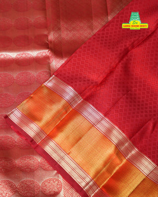 KANCHIPURAM PURE SILK TISSUE SAREE