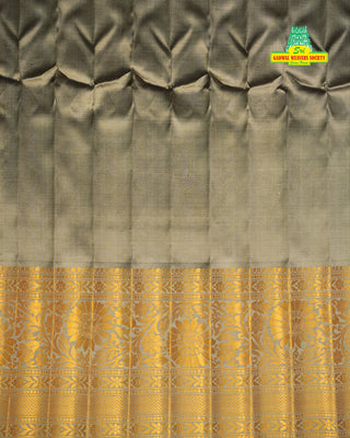 GADWAL PURE SILK GANGA JAMUNA BROCADE SAREE