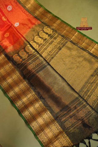 EXCLUSIVE GADWAL PURE SILK ZARI PACK HANDLOOM SAREE