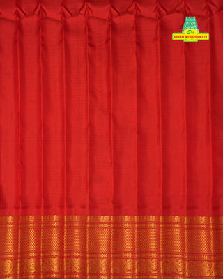 GADWAL PURE SILK GINGHAM CHECKS HANDLOOM SAREE