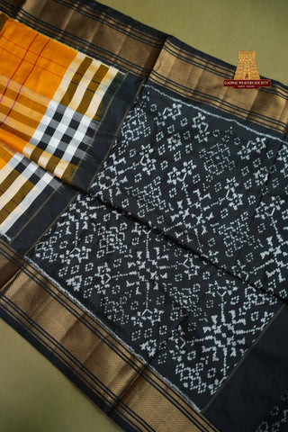 POCHAMPALLY IKKAT PURE SILK HANDLOOM SAREE