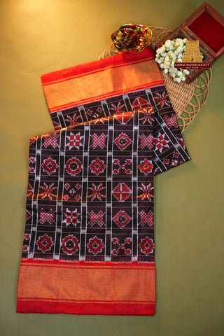 POCHAMPALLY PURE SILK HANDLOOM SAREE
