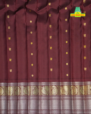 GADWAL PURE SILK HANDLOOM BROCADE SAREE