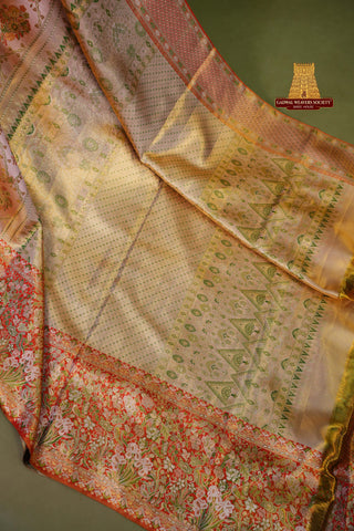 KANCHIPURAM PURE SILK BROCADE SAREE