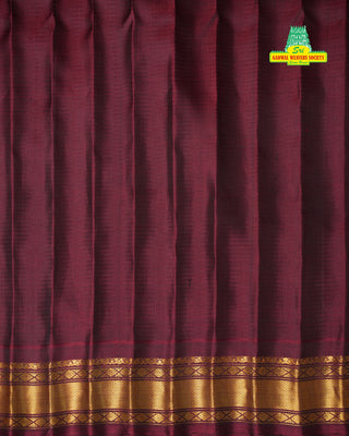 GADWAL PURE SILK CHECKS BUTTA HANDLOOM SAREE