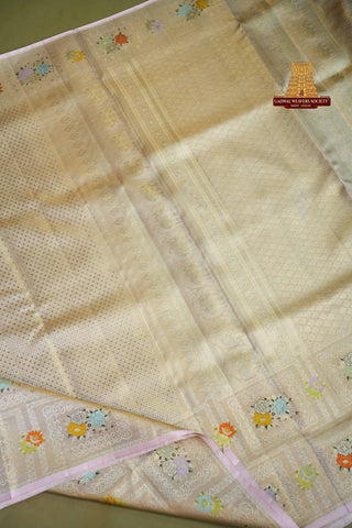 EXCLUSIVE KANCHIPURAM PURE SILK HANDLOOM BROCADE SAREE