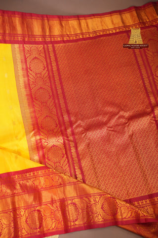 GADWAL PURE SILK KANCHI KUTTU BIG BORDER SAREE
