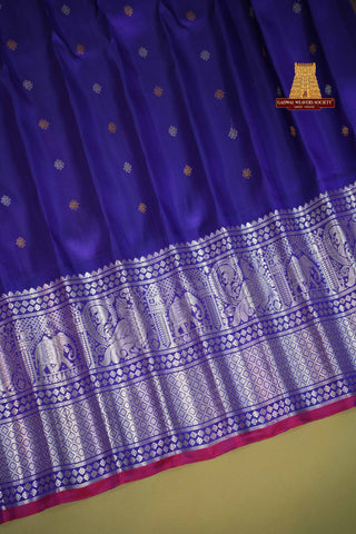 EXCLUSIVE GADWAL PURE SILK HANDLOOM SAREE