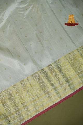 GADWAL PURE SILK HANDLOOM BROCADE SAREE