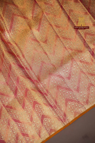 EXCLUSIVE KANCHI PURE SILK HANDLOOM TISSUE SAREE