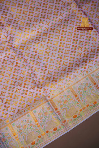 BRIDAL KANCHIPURAM PURE SILK HANDLOOM BROCADE SAREE