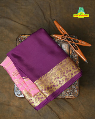 MYSORE SILK PURE HANDLOOM SAREE