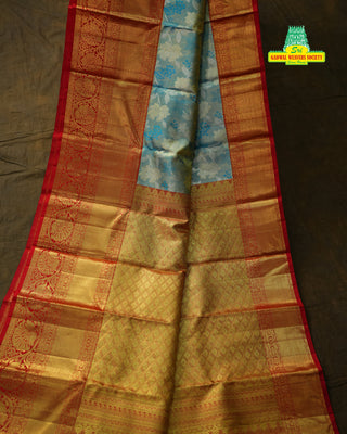 KANCHIPURAM PURE SILK BROCADE SAREE