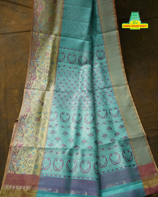 KANCHIPURAM BROCADE PURE SILK SAREE