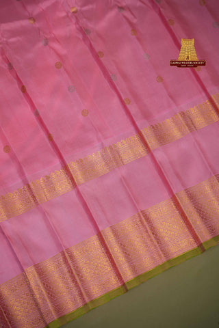 EXCLUSIVE GADWAL PURE SILK GAP BORDER HANDLOOM SAREE