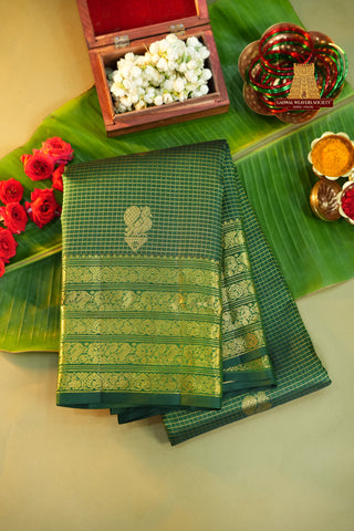 KANCHIPURAM TRADITIONAL SILK HANDLOOM SAREE