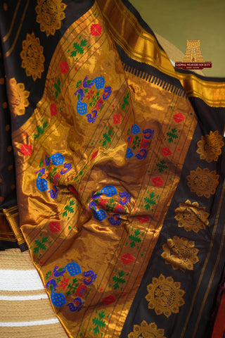 GADWAL PURE SILK PAITHANI HANDLOOM SAREE