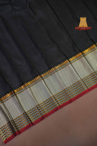 GADWAL PURE SILK GINGHAM CHECKS HANDLOOM SAREE