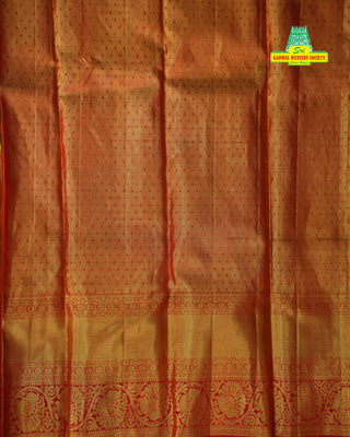 KANCHIPURAM PURE SILK BROCADE SAREE