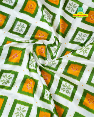 IKKAT PURE SILK HANDLOOM SAREE