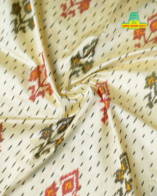 IKKAT PURE SILK HANDLOOM SAREE