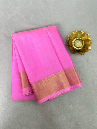 GADWAL DHOTI PURE SILK HANDLOOM 2PC SET