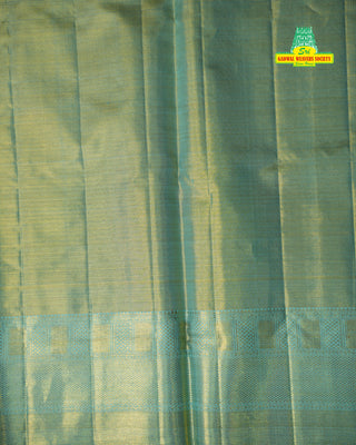 EXCLUSIVE KANCHIPURAM PURE SILK TISSUE BROCADE SAREE