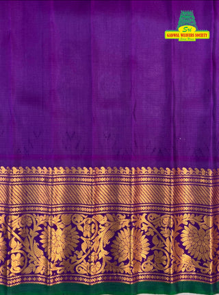 HANDLOOM GADWAL PURE SILK SAREE