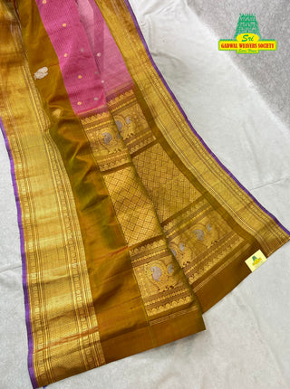 GADWAL PURE COTTON SILK (SICO) SAREES