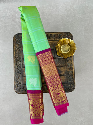 EXCLUSIVE GADWAL BRIDAL PURE SILK HANDLOOM SAREE