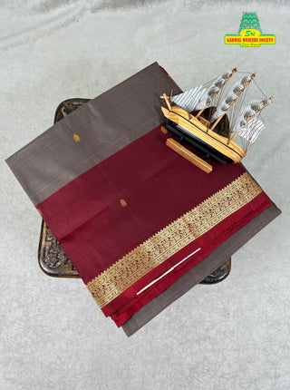 KANCHIPURAM LIGHTWEIGHT SILK SAREE