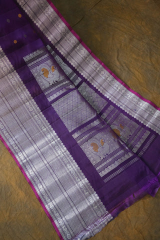 GADWAL PURE COTTON SILK HANDLOOM SAREES