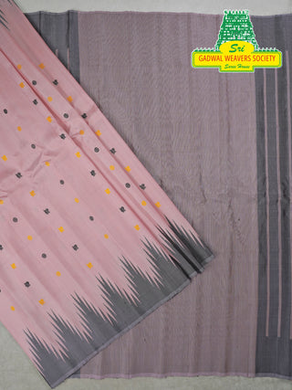 GADWAL PURE SILK HANDLOOM SAREE WITH BORDER