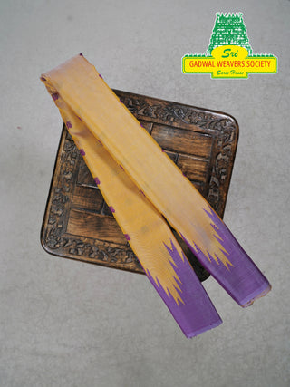 GADWAL PURE SILK HANDLOOM SAREE WITH BORDER