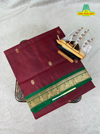 KANCHIPURAM LIGHTWEIGHT SILK SAREE