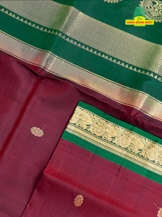 KANCHIPURAM LIGHTWEIGHT SILK SAREE