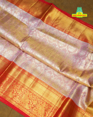 KANCHIPURAM PURE SILK TISSUE SAREE