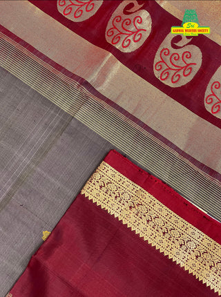 KANCHIPURAM LIGHTWEIGHT SILK SAREE