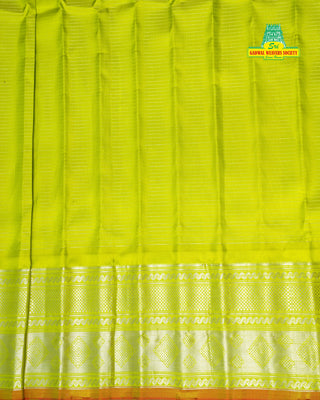 GADWAL PURE SILK CHECKS BUTTA HANDLOOM SAREE